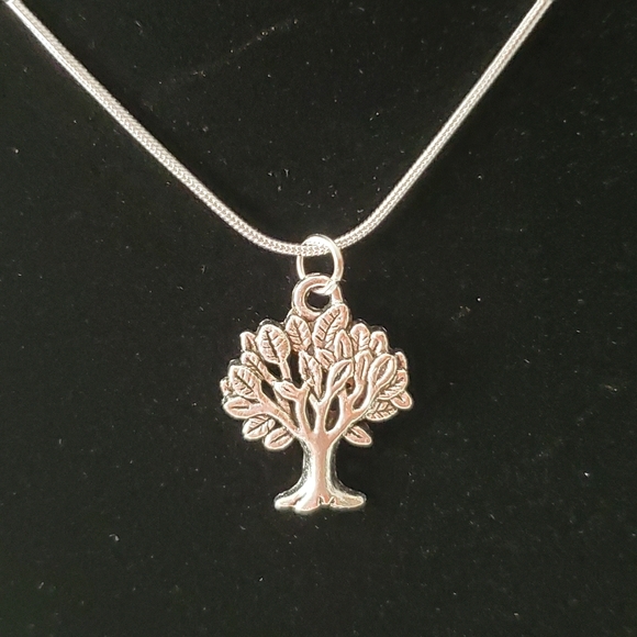 Tree of Life  22" \ .925 Sterling Silver Necklace - Picture 3 of 3